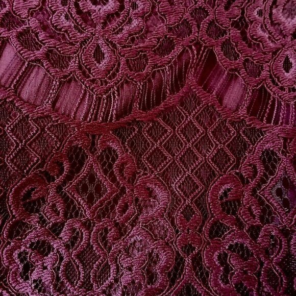 City Studio Semi-Formal Floral/Lace 2-Piece Dress - Picture 9 of 13